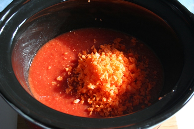 Fleischbällchen in Tomatensauce aus dem Slow Cooker