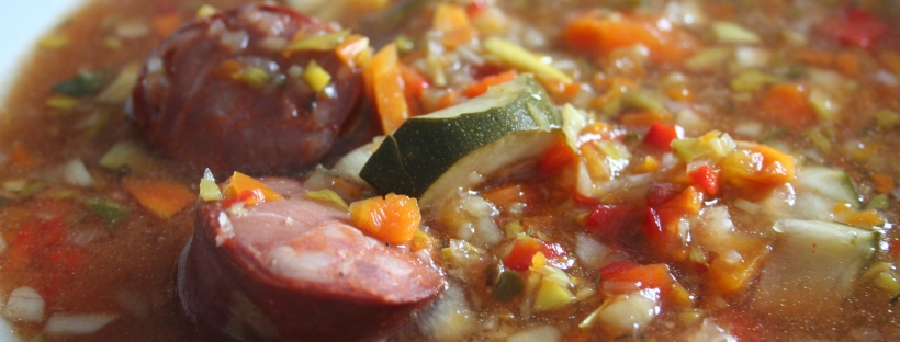 Chorizo-Gemüse-Suppe